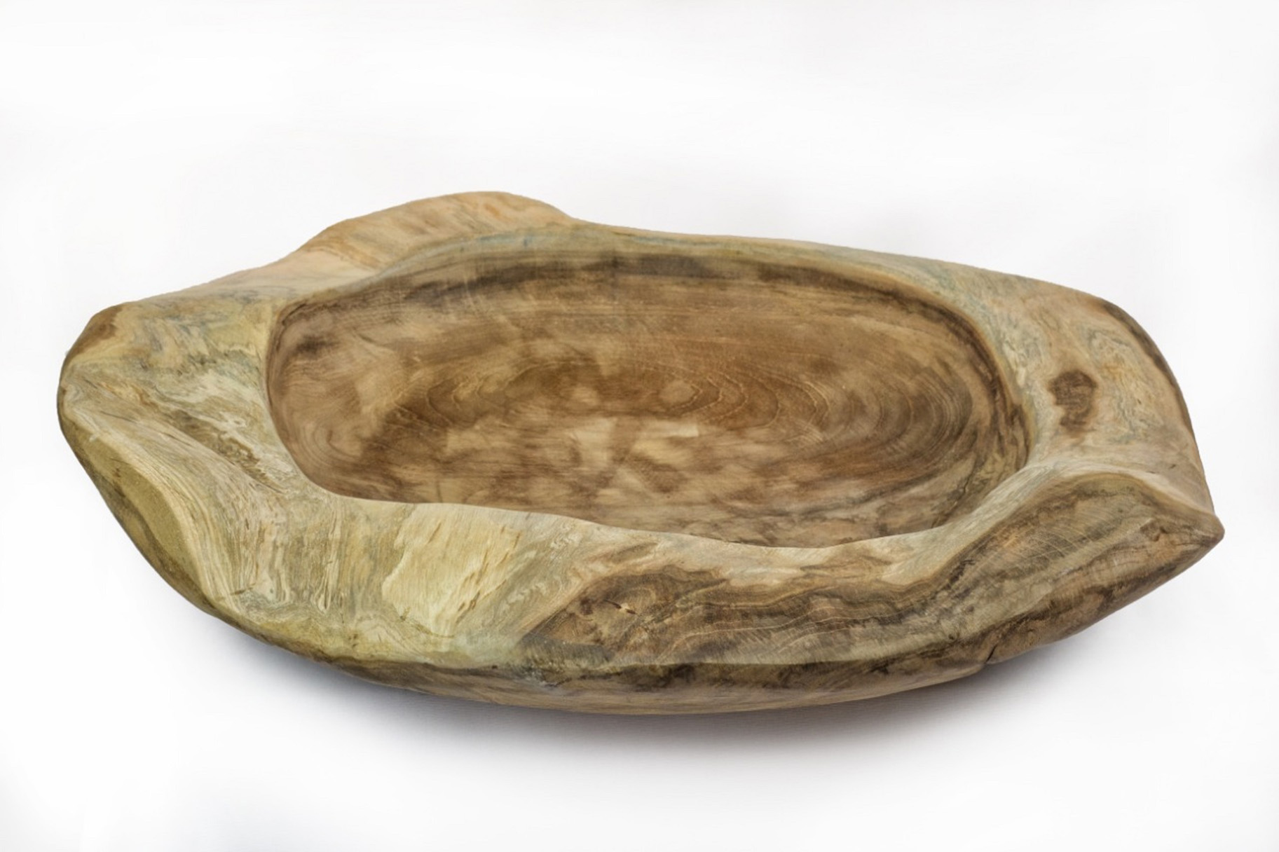 Wurzelschale PREMIUM | Teakholz | rund ca. 50 cm