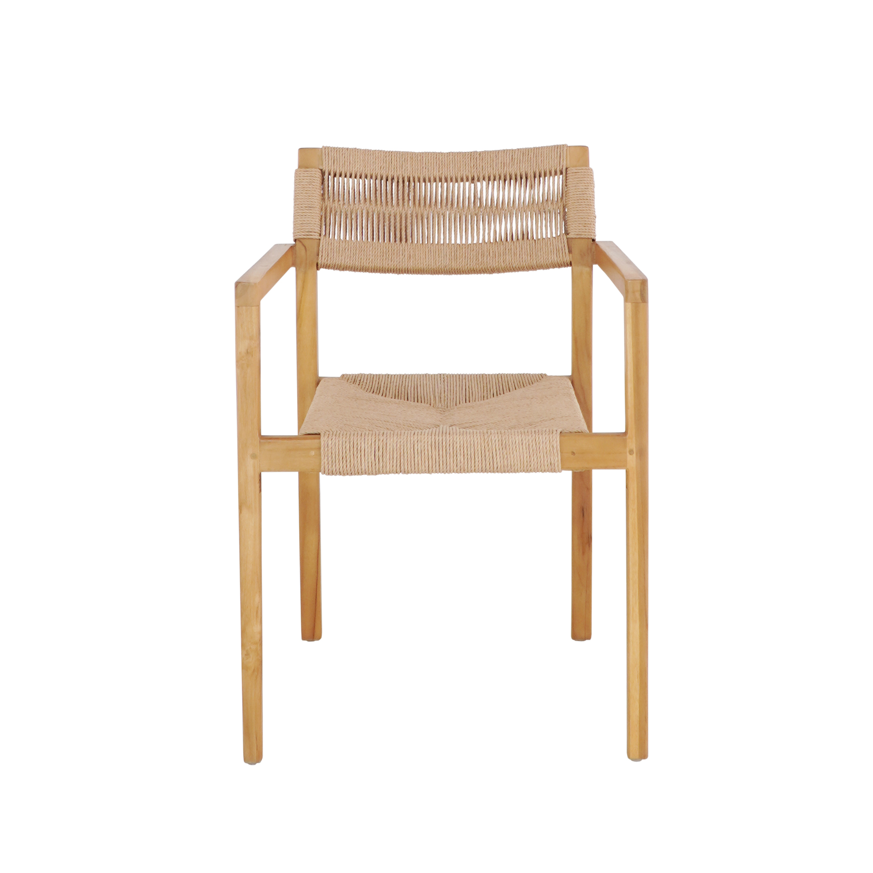 Gartenstuhl CHARLOTTE | Teakholz | Loom natur